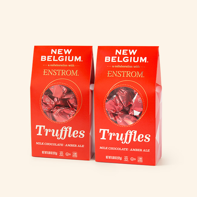 Milk Chocolate Amber Ale Truffles